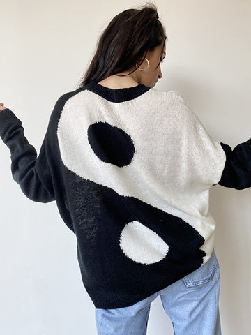 YING YANG SWEATER