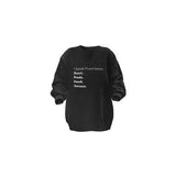 I SPEAK FLUENT ITALIAN PULLOVER