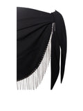 QUILL BLACK COVER UP SARONG SKIRT