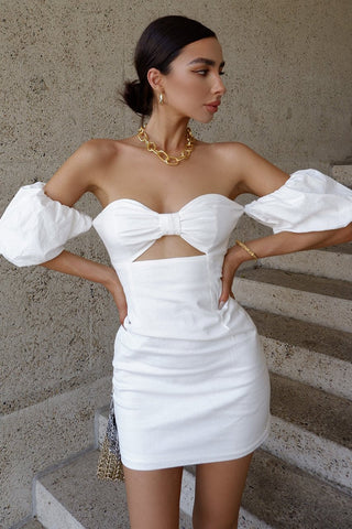 Bloggers favs shop liropolla-0 solid corset style A-line Mini Dresses 