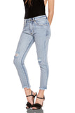 KENDALL CROPPED JEANS - SHOP MĒKO