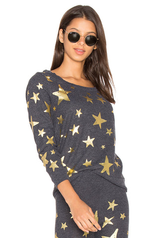 STARRY NIGHT KNIT PULLOVER