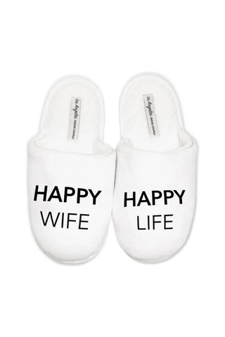 HAPPY WIFE SLIPPERS