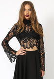 FALLING LACE TOP - SHOP MĒKO