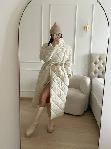 OVERSIZED QUILTED COAT