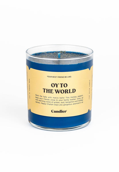 OY TO THE WORLD CANDLE