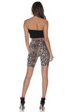 SNAKE IT EASY CYCLE SHORTS